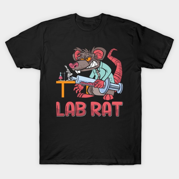 Lab Tech Lab Rat Laboratory Chemist Technician T-Shirt by T-Shirt.CONCEPTS